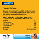 Pedigree Dentastix Large Dog Dental Treats 21 Sticks