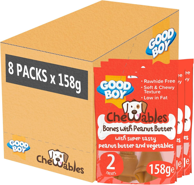 Good Boy Chewables Peanut Butter Medium Bones