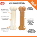 Nylabone Extreme Dog Chew Toy Twin Pack - Large