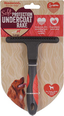 Rosewood Soft Protection Dog Undercoat Rake