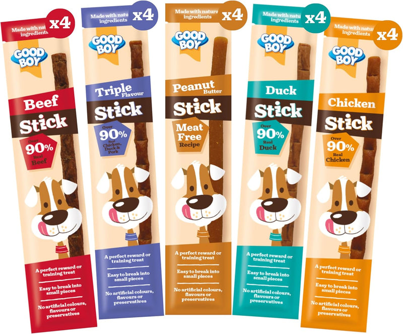 Good Boy Meaty Sticks Variety Pack - Dog Training Treats