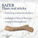 Nylabone Gourmet Dog Chew Toy Stick Peanut Butter - Medium