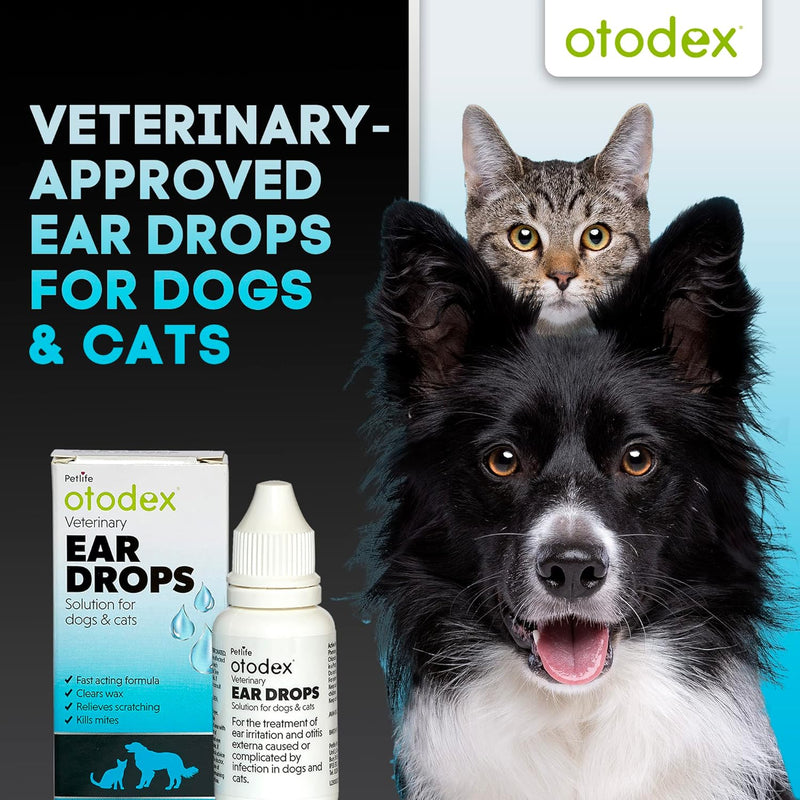 Otodex Ear Drops for Dogs & Cats 14 ml
