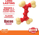 Nylabone Tough Dog Chew Toy Double Bend Bone Medium
