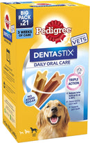 Pedigree Dentastix Large Dog Dental Treats 21 Sticks
