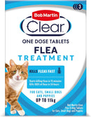 Bob Martin Clear Flea Tablets for Cats – 3 Tablets