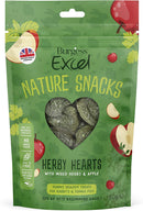 Burgess Excel Nature Snacks Herby Hearts 60g