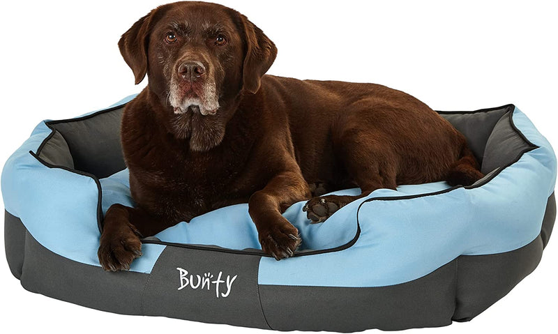 Bunty Anchor Blue Waterproof Dog Bed