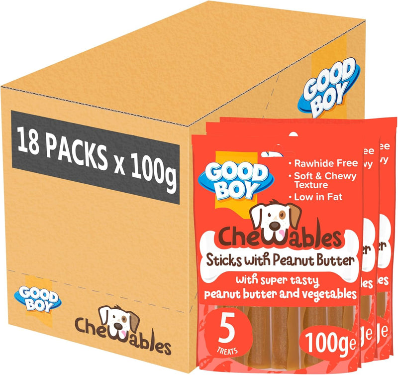 Good Boy Chewables Peanut Butter Sticks