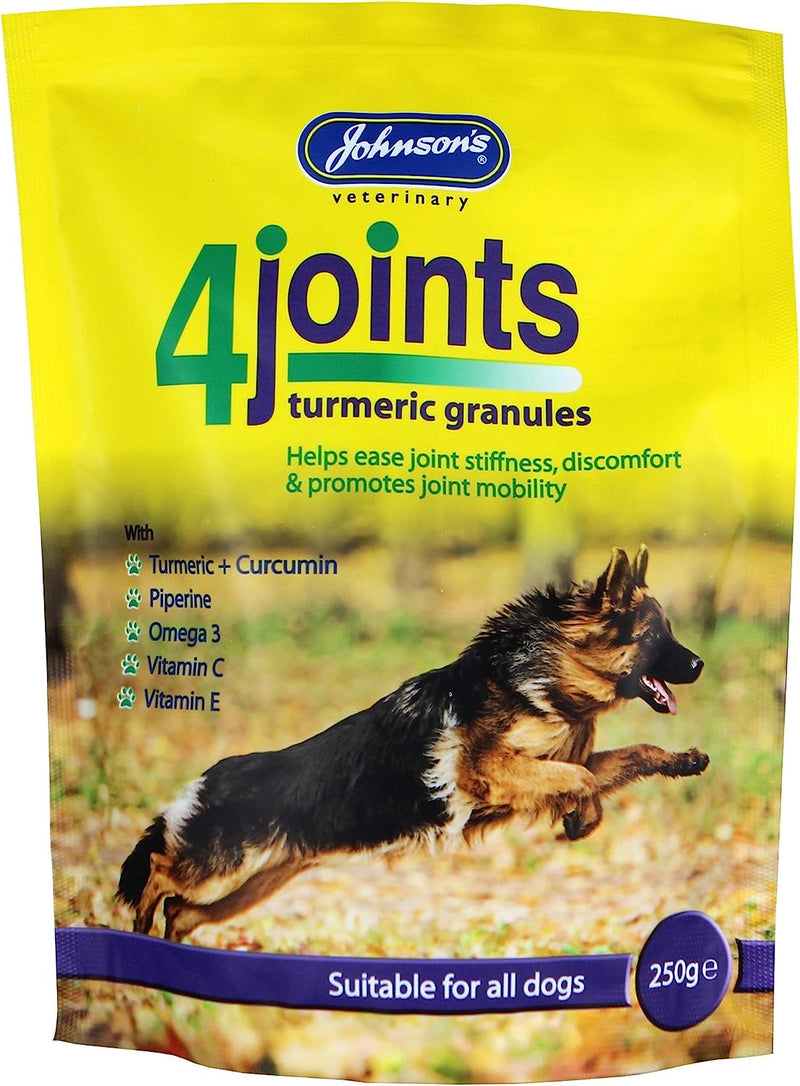 Johnsons Dog Turmeric 4Joints Granules 250g