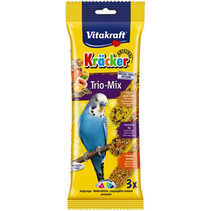 Vitakraft Budgie Stick Kracker Trio Mix