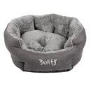Bunty Polar Dog Bed - Grey