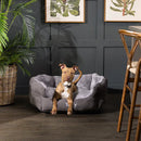 Bunty Polar Dog Bed - Grey