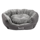 Bunty Polar Dog Bed - Grey