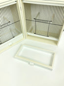 Plastic Quad Bird Carrying Cage 28" x 13" x 12"