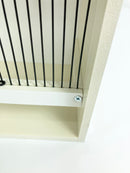 Plastic Quad Bird Carrying Cage 28" x 13" x 12"