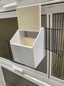 6x UPVC Plastic Bird Nesting Box for Finches