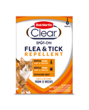 Bob Martin Clear Repellent Spot-On for Cats