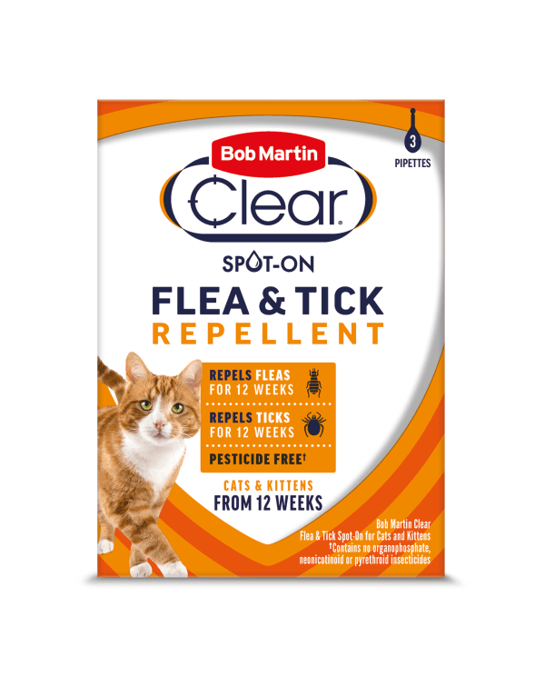 Bob Martin Clear Repellent Spot-On for Cats