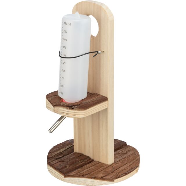 Trixie Freestanding Wooden Water Bottle Holder