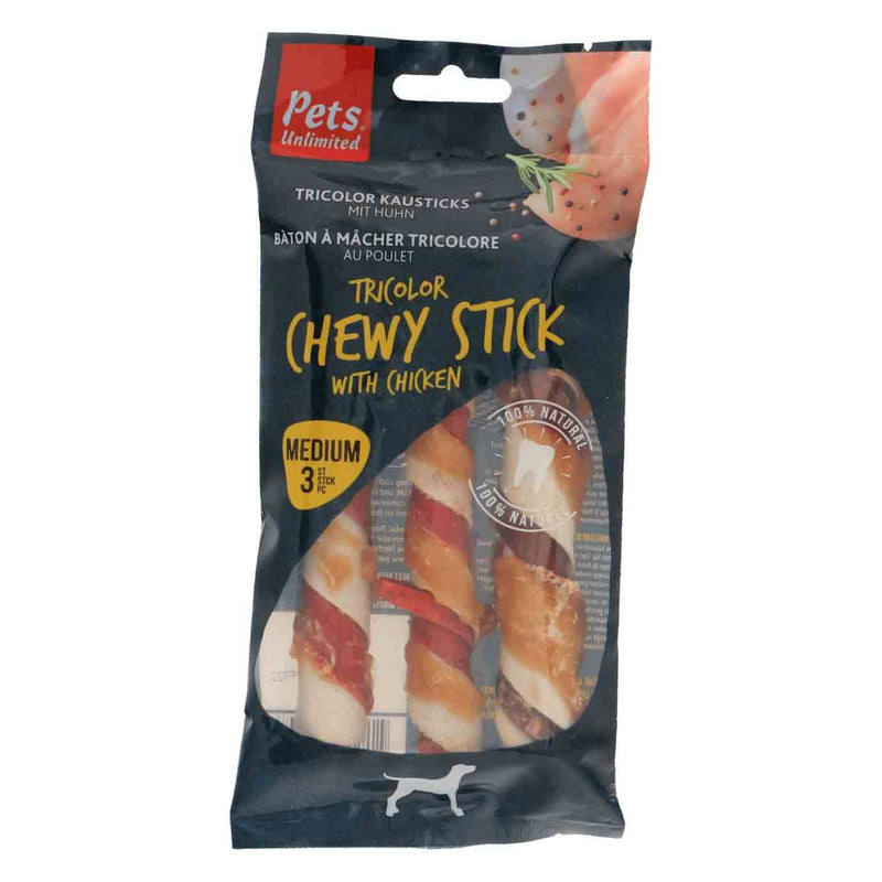 Pets Unlimited Chewy Sticks with Chicken