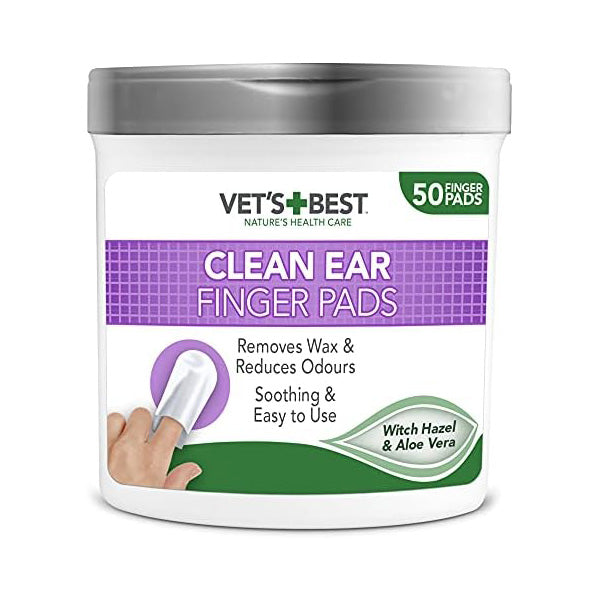 Vet's Best Clean Ear Finger Pads