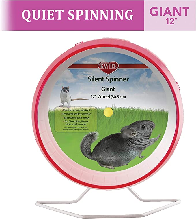 Kaytee Silent Spinner Premium Hamster Wheel 30cm