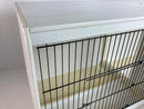 Plastic Double Bird Breeding Cages With Divider  37"x 14.5" x 16"