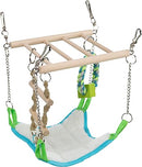Trixie Suspension Hanging Bridge With Hammock