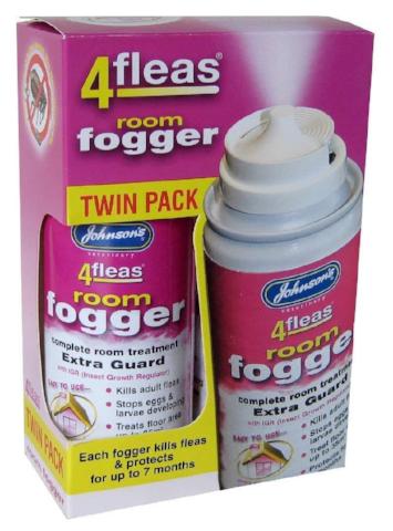 Johnson's 4fleas Room Flea Fogger - Twin Pack