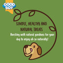 Good Boy Apple with Tasty Chicken Dog Treats