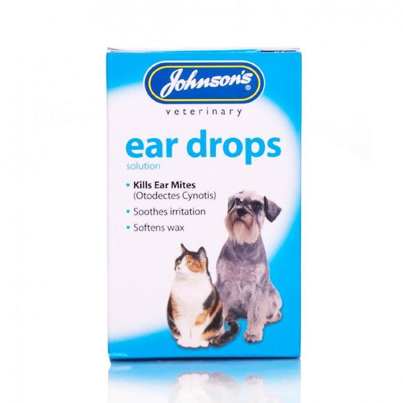 Johnson's Ear Drops for Dogs & Cats
