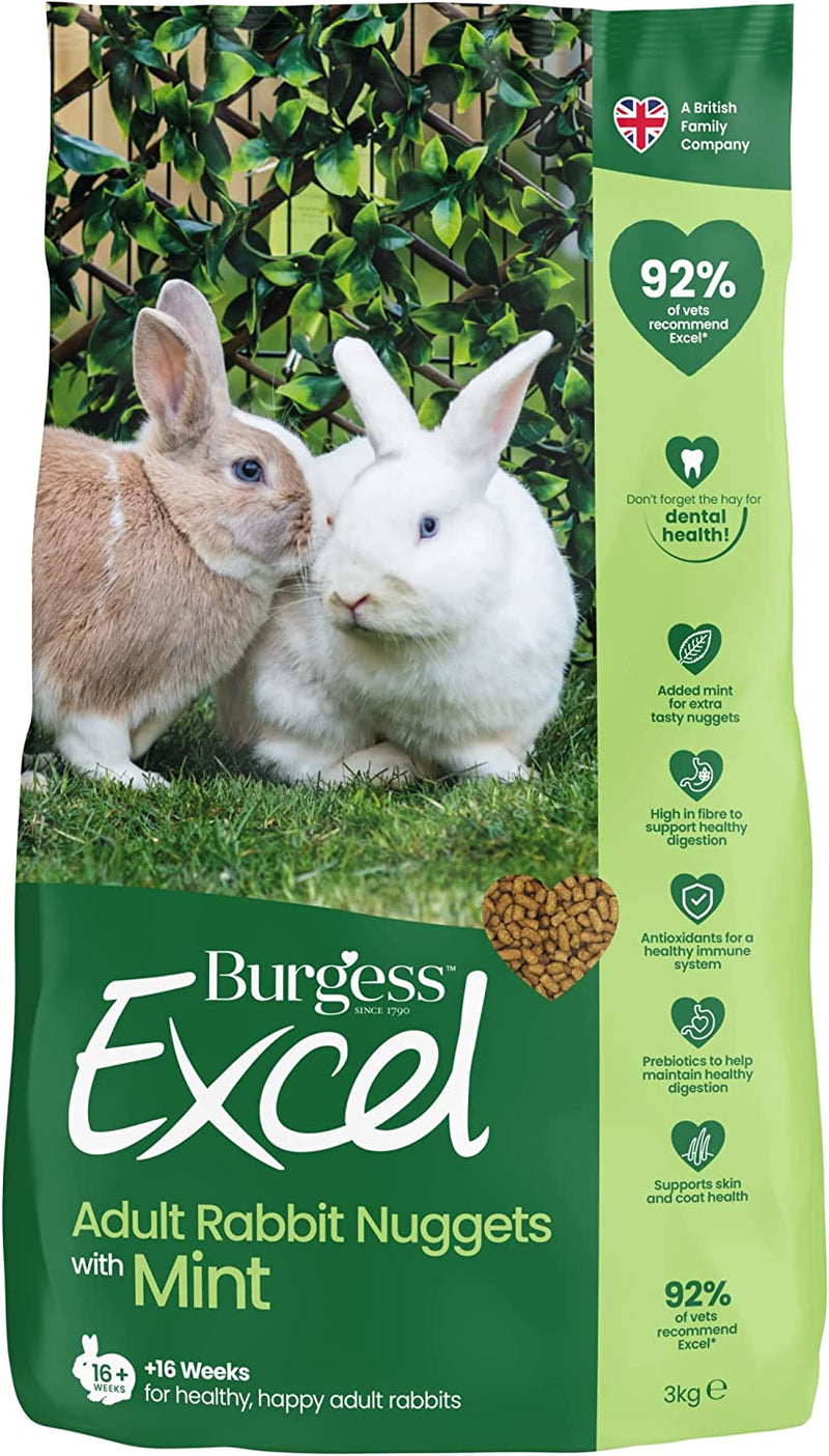 Burgess Excel Rabbit Nuggets With Mint
