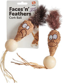 Sharples Faces n Feathers Cork Ball