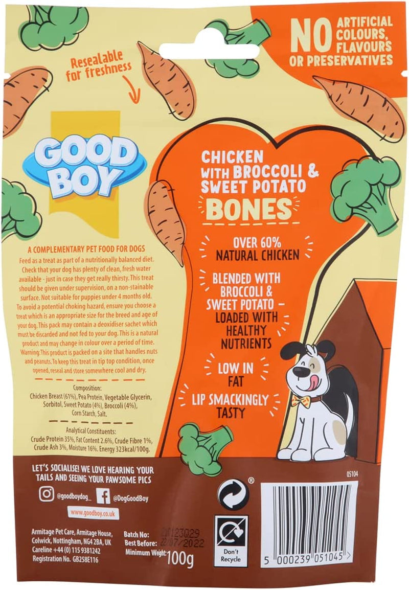 Good Boy Chicken With Broccoli & Sweet Potato Bones