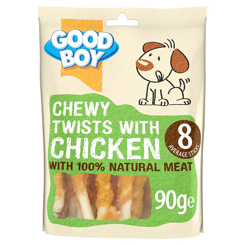 Good Boy Pawsley Chewy Twists With Chicken 90g