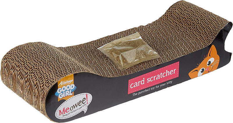 Meowee Cardboard Cat Scratcher - 35cm