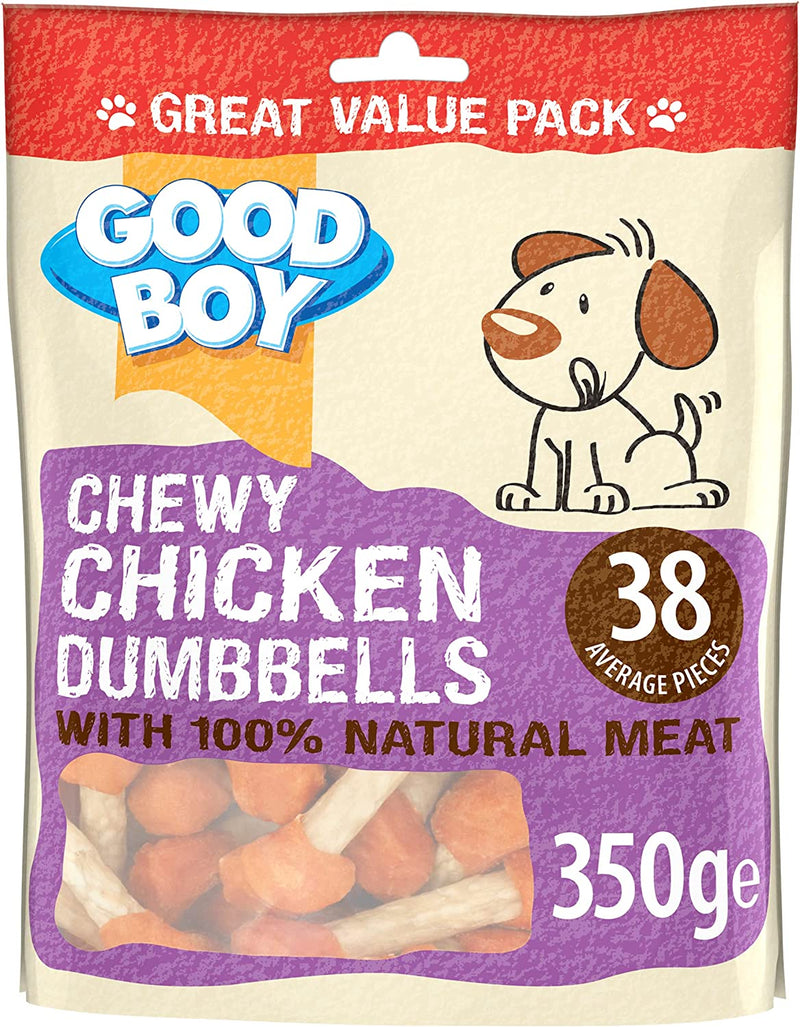 Good Boy Chicken Dumbbells 350g