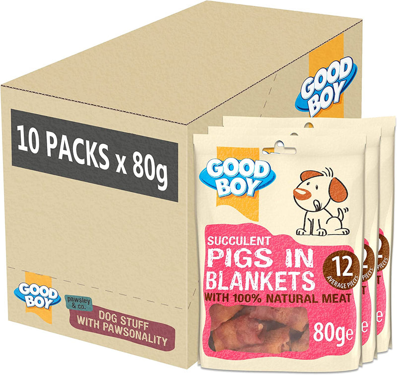 Good Boy Pigs in Blankets Dog Treats