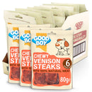 Good Boy Pawsley Chewy Venison Steaks 80g