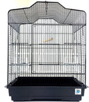 Sarah Large Bird Cage For Budgie & Canary - Black