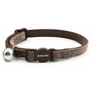 Ancol Brown velvet Sparkle Cat Collar