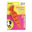 Ancol Carrot Cruncher Wooden Chew 17cm