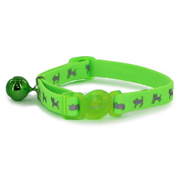 Ancol Reflective Green Cat Collar