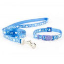 Ancol Small Bite Heart Collar Lead Set Blue