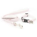 Ancol Small Bite Jewel Collar Lead Set Pink