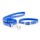 Ancol Small Bite Nylon Collar Lead Set Blue