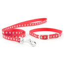 Ancol Small Bite Nylon Collar Lead Set Red