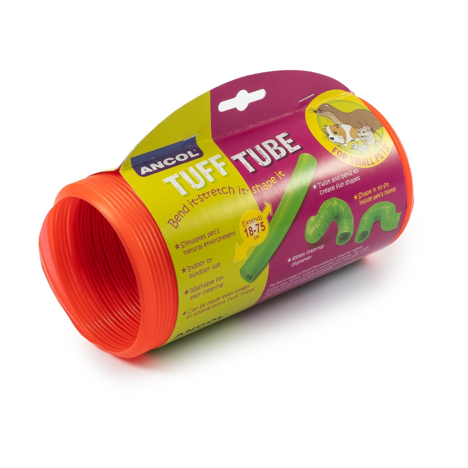 Ancol Tuff Tube 18-75cm for Rats, Hamsters & Gerbils