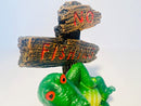 Betta No Fishing Crocodile Ornament MS833